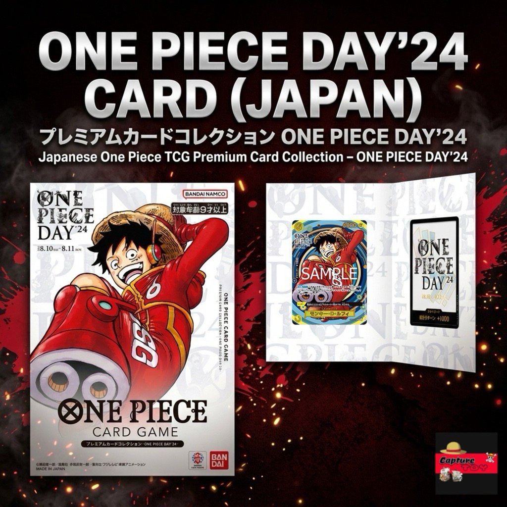 [BANDAI]ONE PIECE CARD GAME TCG Premium Card Collection - ONE PIECE DAY'24 - DAY 24 [🇯🇵Japan]
