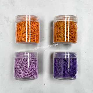 🔥พร้อมส่ง ใน 🇹🇭🔥 wasu.store24 WS059 คลิปหนีบกระดาษ เอกสาร แข็งแรงทนทานใช้งานง่าย หลากสี