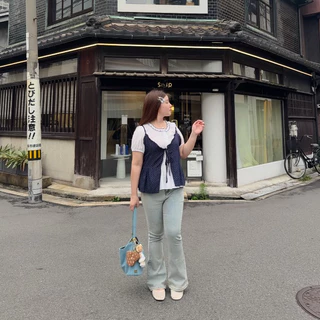 (❤️ อกถึง 48") Lively Layer Top เสื้อสาวอวบ