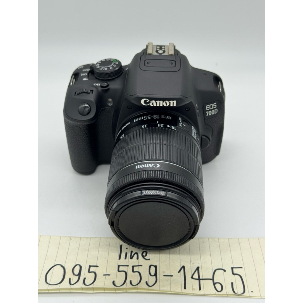 กล้อง Canon EOS 700D ติดเลนส์ 18-55 จอพลิกได้-สัมผัส พร้อมอุปกรณ์ ชัตเตอร์ 1 หมื่น