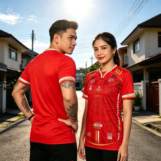 💥 เสื้อยึด คอวีวาย💥พิมพ์ลายทั้งตัว ผลิตจากผ้าไมโครสปอร์ต ชนิดพิเศษ ใส่ได้ทั้งชายและหญิง ขายดี