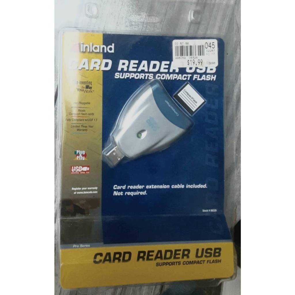 Mini USB Card Reader & Writer CompactFlash USB Card Reader