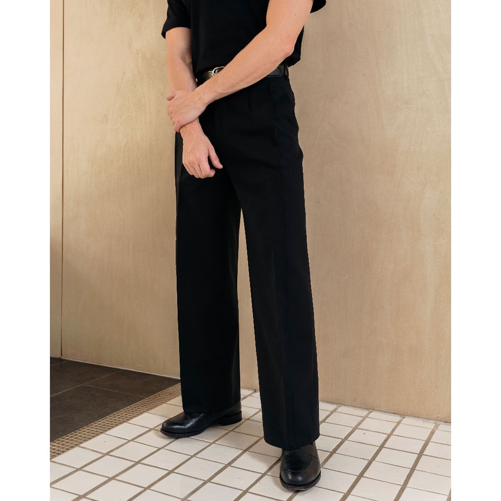 IOC Project - Double Pleated Trouser กางเกงสแล็คขายาว