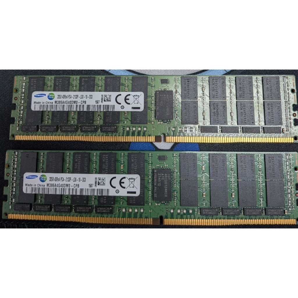 Ram 2x32GB Samsung server PC4-2133P 4DRx4 DDR4 DIMM