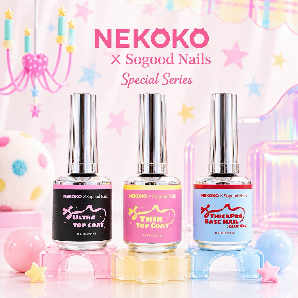 พร้อมส่ง🫐✨TPO FREE✅ NEKOKO X Sogood Nails •Special series •