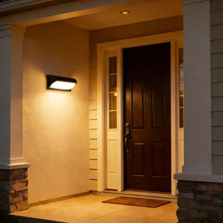 LED โคมไฟติดผนัง โคมไฟติดผนังกลางแจ้ง กันน้ำ IP65 โคมติดกำแพง สําหรับตกแต่งสวน กลางแจ้ง ระเบียง โคมไฟภายนอก