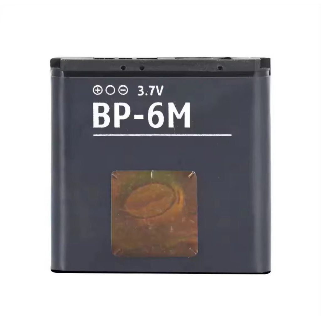 แบตเตอรี่สำหรับNOKIA BP-6M 6233 6280 6288 9300 N73 N93 3250 แบตเตอรี่ 1100mAh