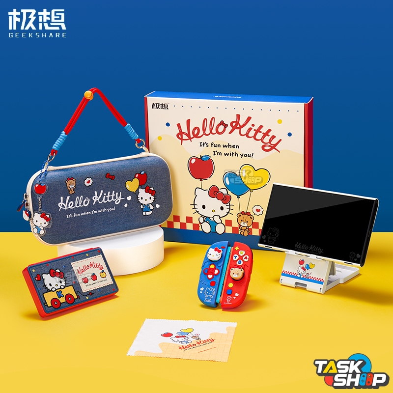 GeekShare Switch 2 Hello Kitty Gift Box Set Protective Case & Carrying Case for Nintendo Switch 2