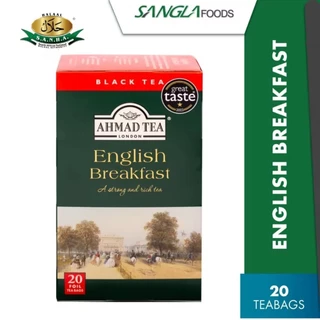 ชา AHMAD TEA ชาแท้จากอังกฤษ ชาอิงลิช เบรกฟาสต์/ชากระวาน/ชาเอิร์ลเกรย์ (1 กล่อง 100 ซอง