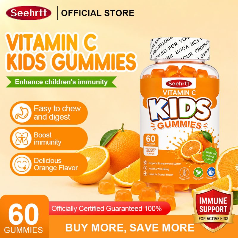 Seehrtt วิตามินซี Vitaminc Gummy วิตามินเด็ก Vitamin C Gummy for Kids วิตตามินซี วิตามิน C