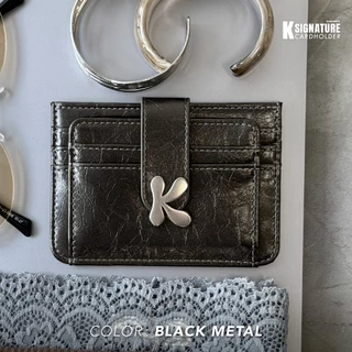 KAPPABKK "K" Signature Cardholder กระเป๋าใส่บัตร โลโก้ตัว K ดีไซน์เก๋แต่มีสไตล์