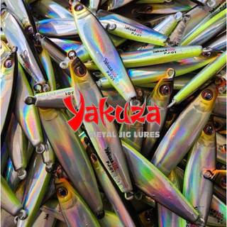 เหยื่อจิ๊ก Yakuza PJ-01 Metal Jig Lure 20g-80g เหยื่อปลอมตกปลาทะเล สำหรับ Light Jigging