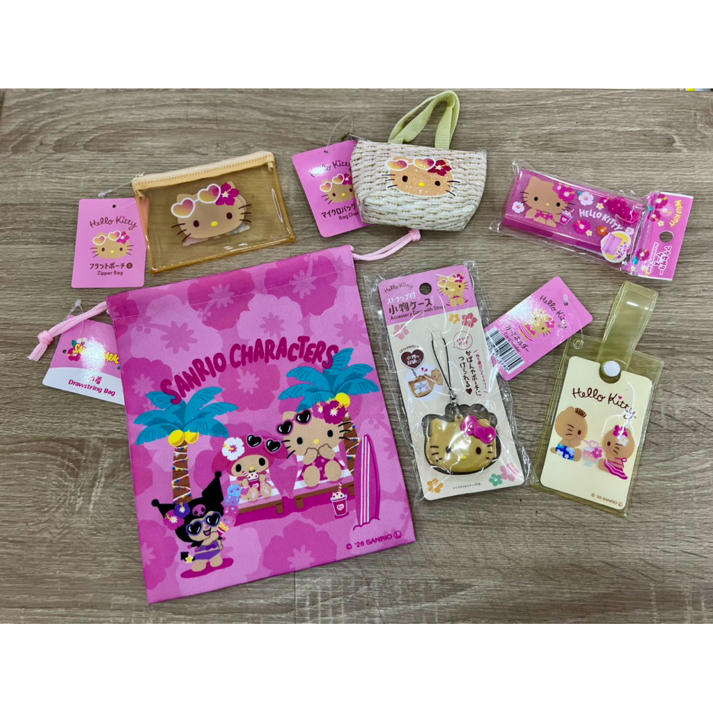 (พร้อมส่ง)  Hello Kitty Summer ผิวแทน ☀️🏖️ งานแท้🇯🇵💯