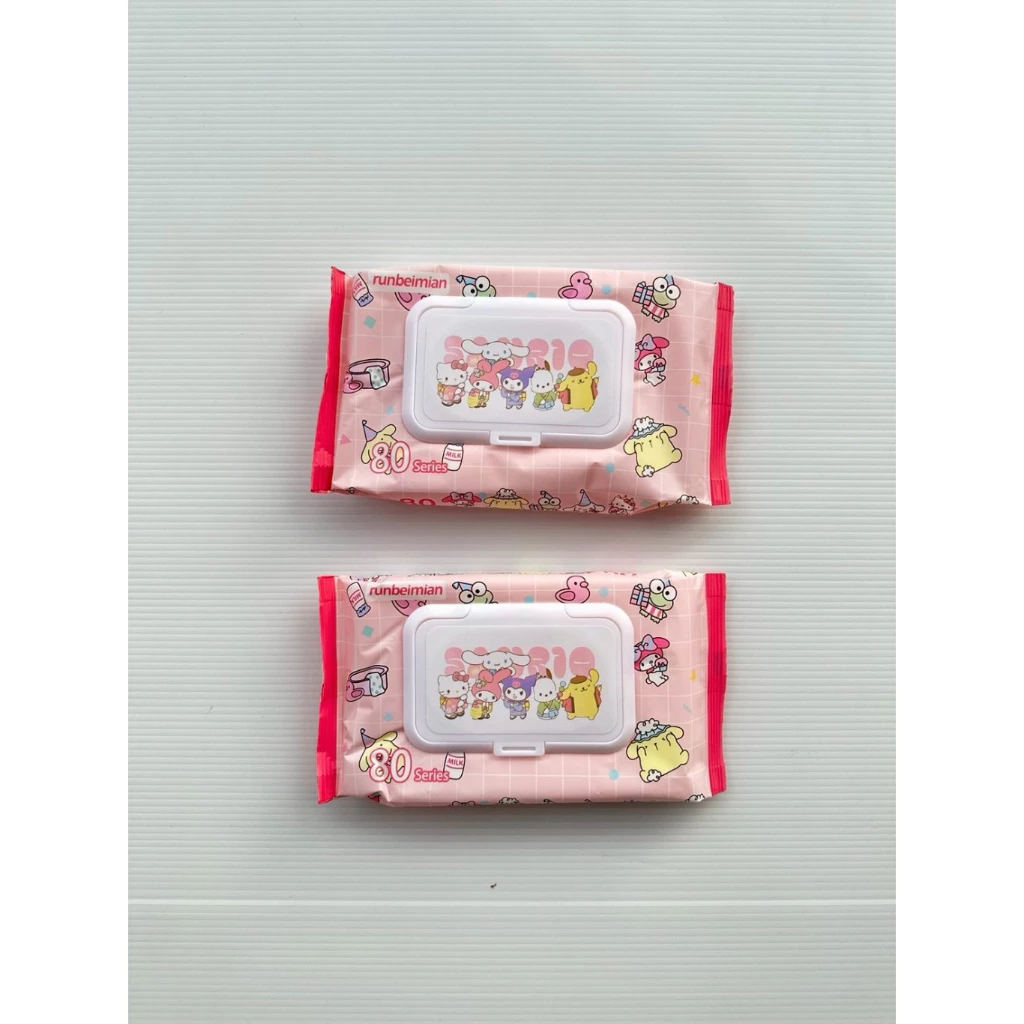 Care Bear กระดาษทิสชู่ ทิสชู่เปียก กระดาษทำความสะอาดไม่มีแอลกอฮอล์ กระดาษเปียก Baby Wipes ผ้านุ่มชุ่มชื่น 1ห่อ30แผ่น
