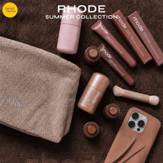พร้อมส่ง Rhode Summer Collection | Lip Tint, Pocket Bronzer, Highlight Milk, Pocket Brush, Lip Case