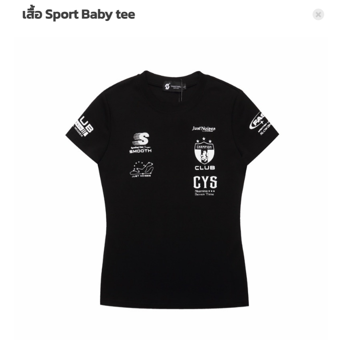 [พร้อมส่ง] Spenzer.street /เสื้อ Sport Baby tee เนื้อผ้าคอตตอน เสื้อผ้าสตรีท เนื้อผ้าดี คุณภาพเยี่ยม ทันกระแส 2026