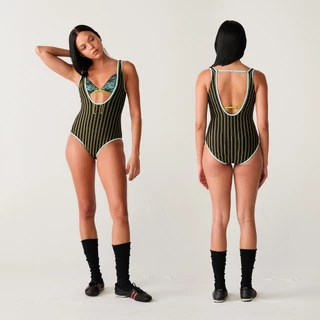 APRILPOOLDAY NELLIE PLUNGE ONE PIECE (SWIMSUIT)