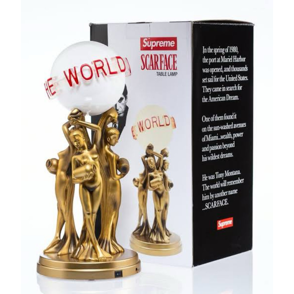 Supreme Scarface the world is yours Lamp