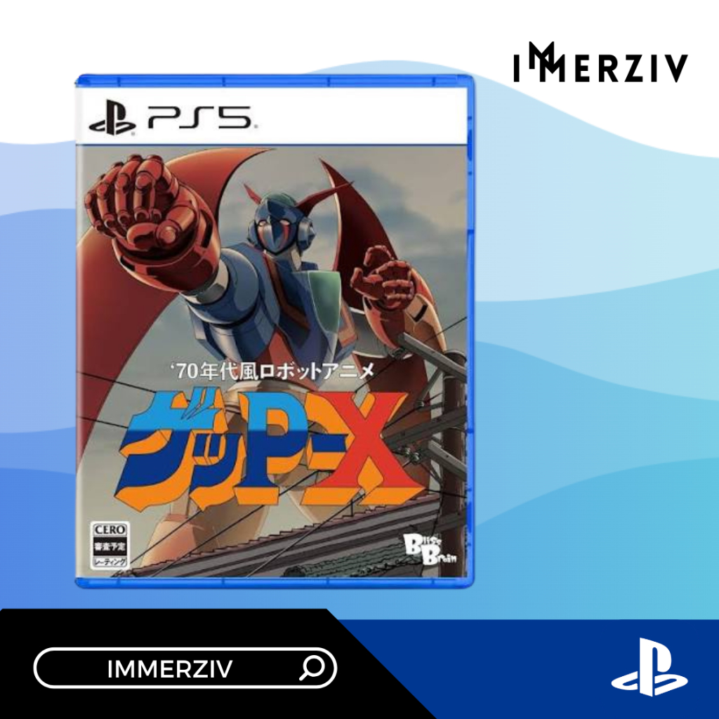 (พร้อมส่ง) PS5 70S-STYLE ROBOT ANIME GEPPY-X  (R2/JP) (GAME) (ENG) ( BY IMMERZIV )