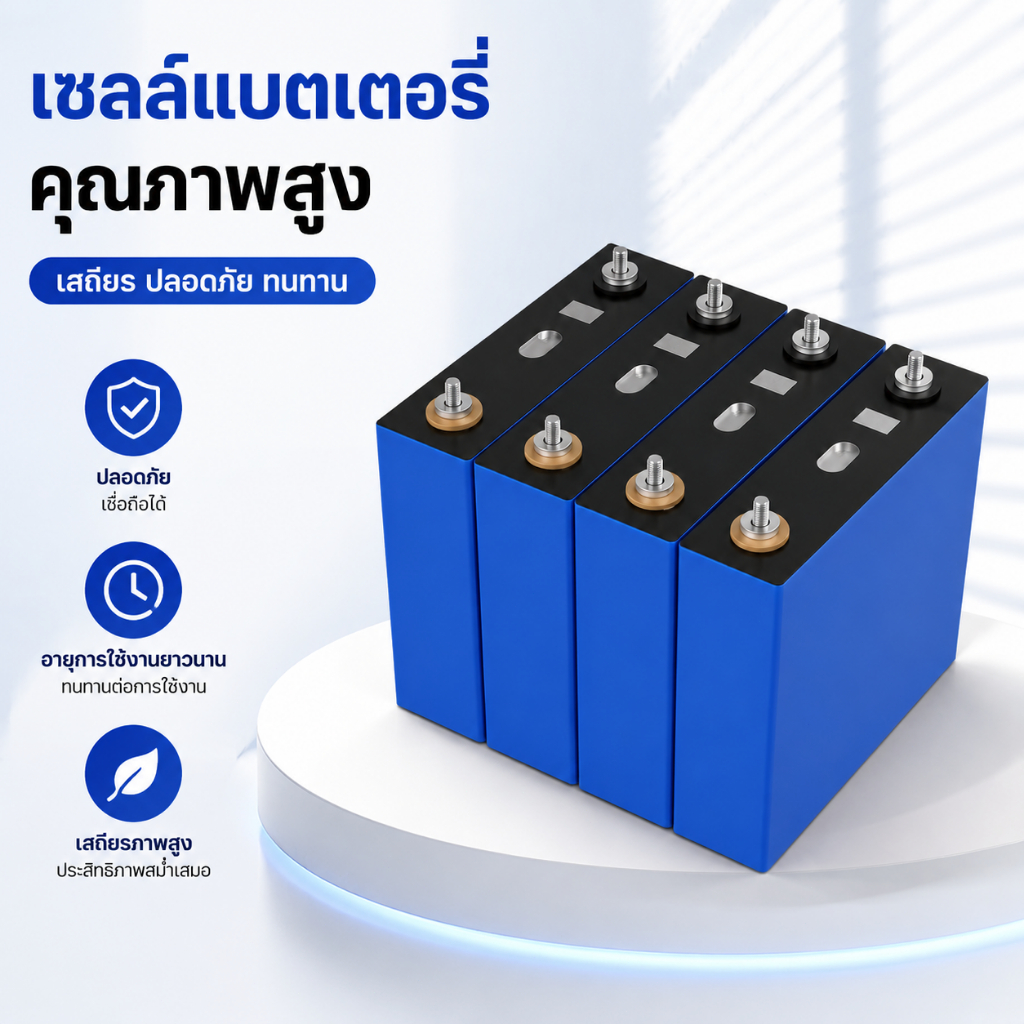【ไทย ของพร้อมส่ง】หนิงเต๋อ แบต LiFePO4 lifepo4 battery 3.2V 50Ah-300Ah ลิเธียมไอรอนฟอสเฟต แบตเตอรี่ l
