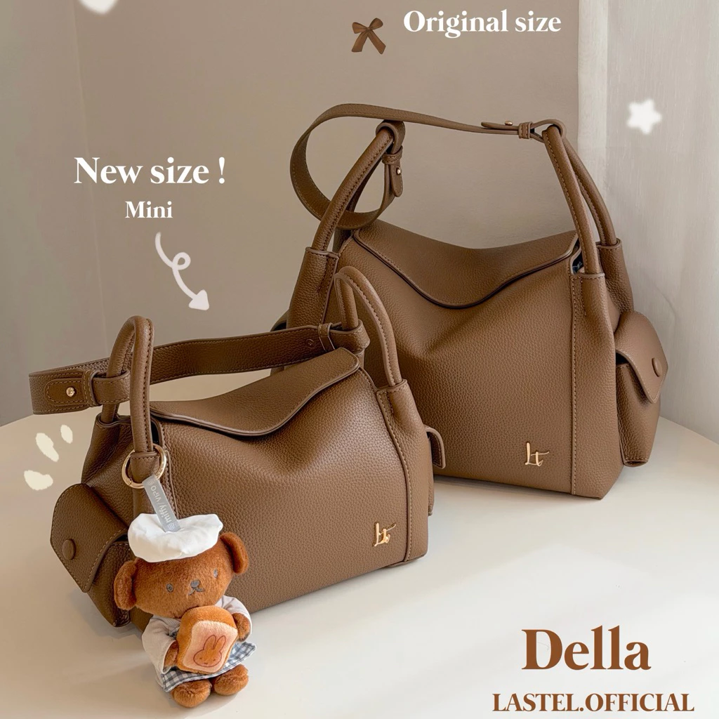 PRE(มี2size)LASTEL - กระเป๋าสะพายรุ่นDELLA งานพรีเมี่ยม สายสะพาย2แบบ ปรับระดับได้✨