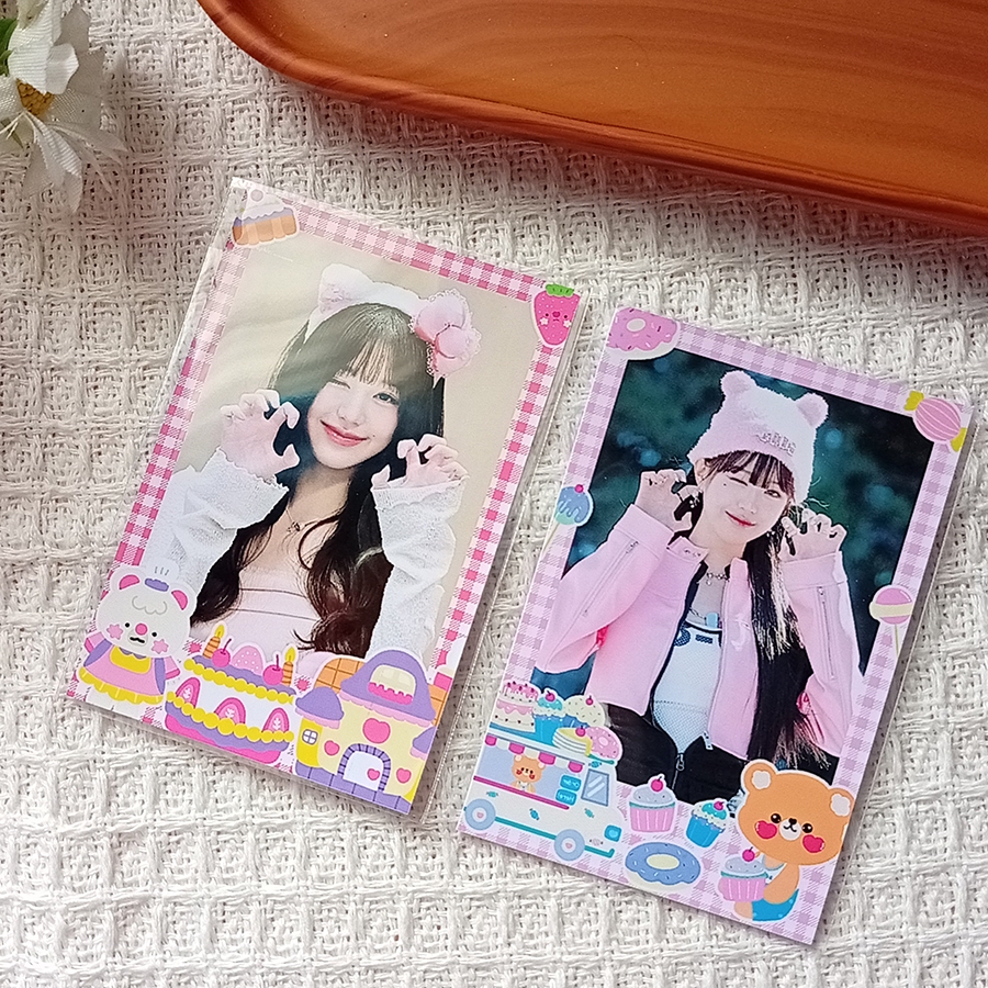 ปริ้นรูป ขนาด 2x3 นิ้ว ใส่ซองใสฟรี รุ่นกรอบการ์ตูน Set 2-4