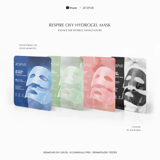 Respire มาส์กไฮโดรเจล Oxy Hydrogel Mask (1 แผ่น)