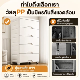 SALVO ตู้ลิ้นชักหลายระดับ เก็บของ ห้องนอน ใส่เสื้อผ้า เพิ่มขนาด มัลติฟังก์ชัน