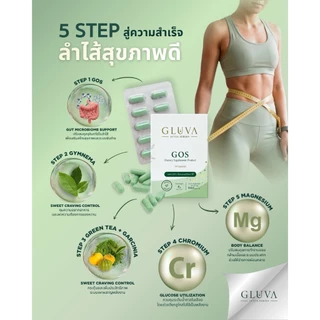 GLUVA - Luvia Series ผลิตภัณฑ์เสริมอาหารสูตร GOS + Botanical Blend บรรจุ 10 แคปซูล