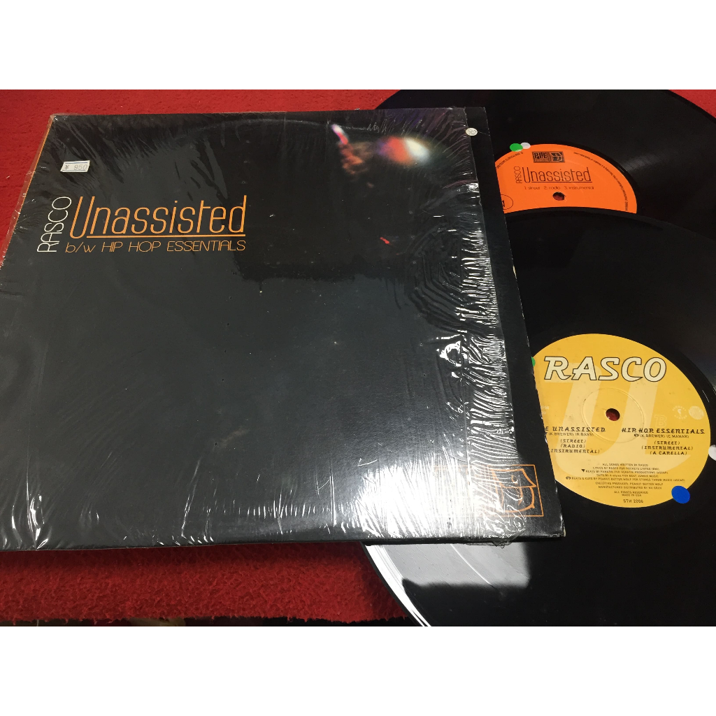 Unassisted -  Hip Hop Essentials ขนาด 12 นิ้ว 2LP ร้าน PinHaiMusic B179