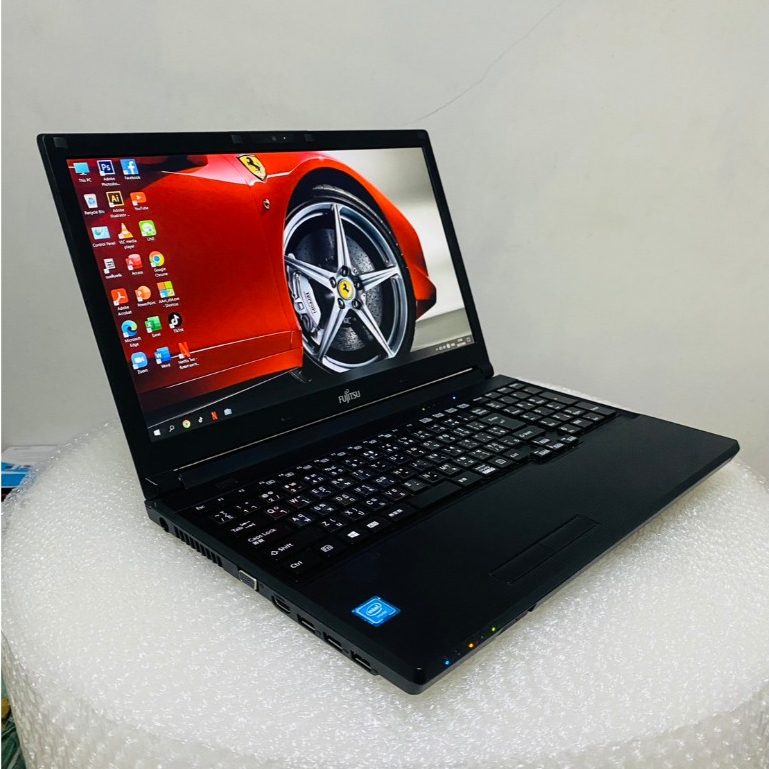 โน๊ตบุ๊คมือสอง Notebook Fujitsu A573/G Core i3GEN3)(RAM4-8GB/HDD:320GB) ขนาด15.6 นิ้ว สภาพ 95%