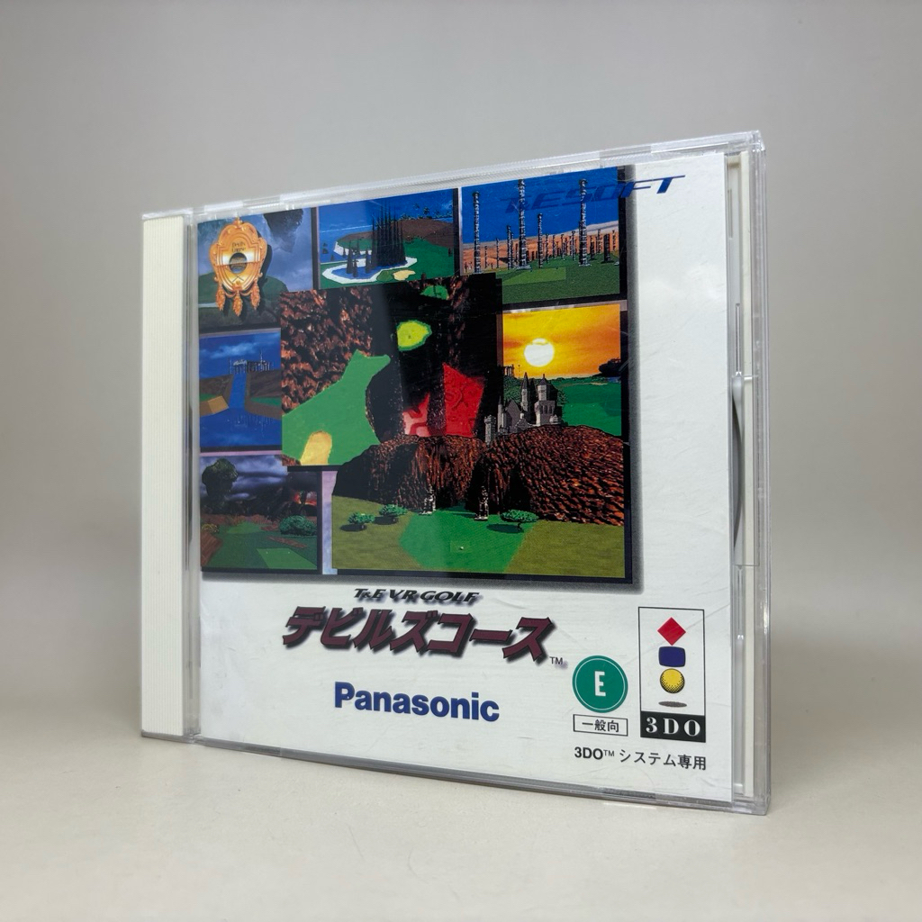 🇯🇵T&E VR Golf Devil's Course (3DO) | Panasonic 3DO Original CD Game Japan | Japanese | ใช้งานปกติ