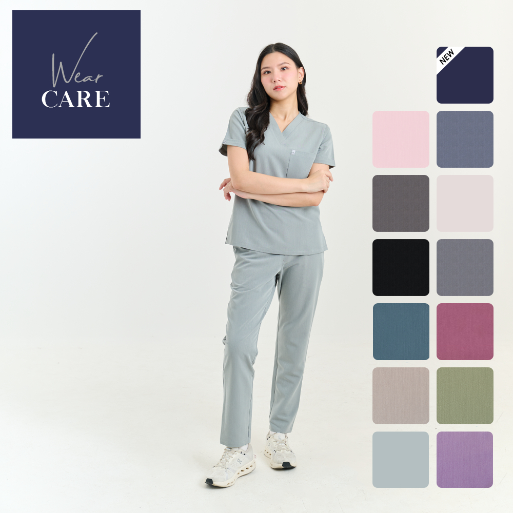 WearCARE W09 Medical Scrub ชุดสครับหญิง ชุดผ่าตัด ชุดแพทย์