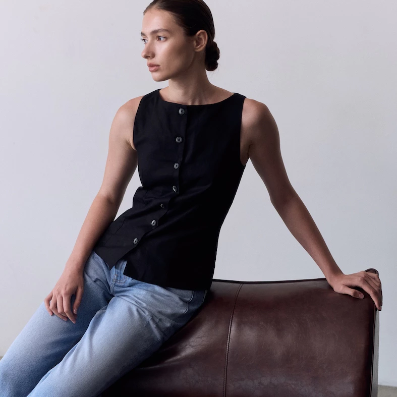AMR DE SAISON ( AIMER ) - AMR Scoop Neck Tank Vest