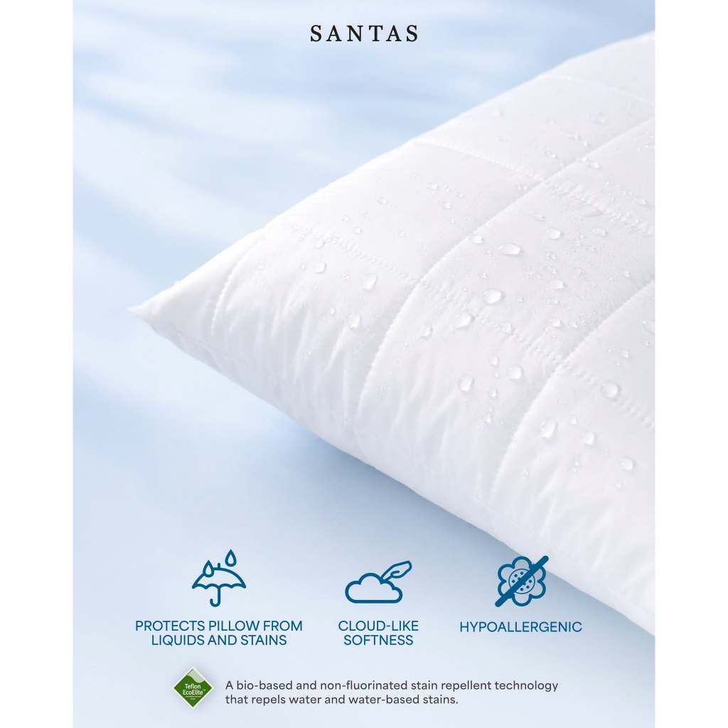 SANTAS ปลอกรองกันเปื้อนหมอน รุ่น DREAMESSENCE ขนาด19" x 29" แพ็ค 1 ชิ้น