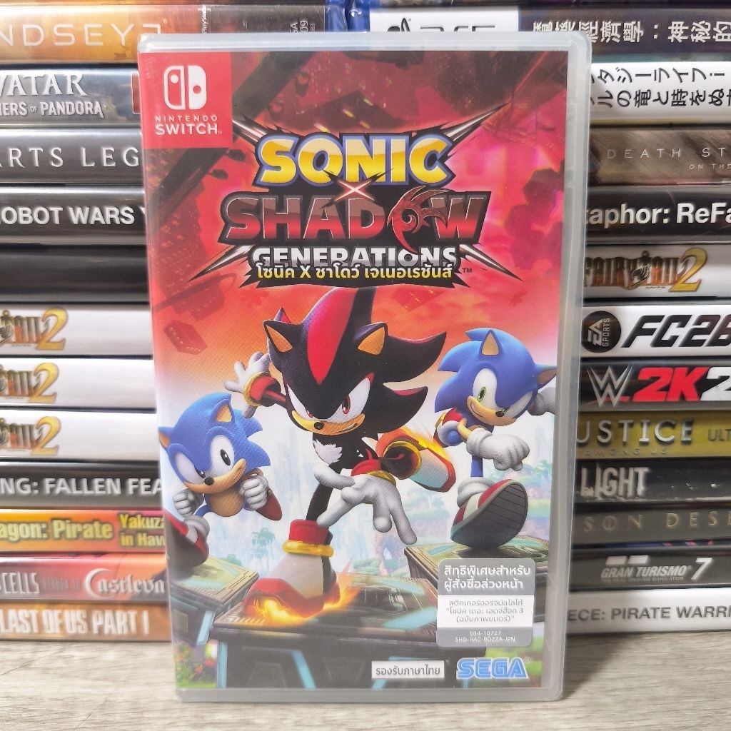 [พร้อมส่ง] NSW | Sonic X Shadow Generations
