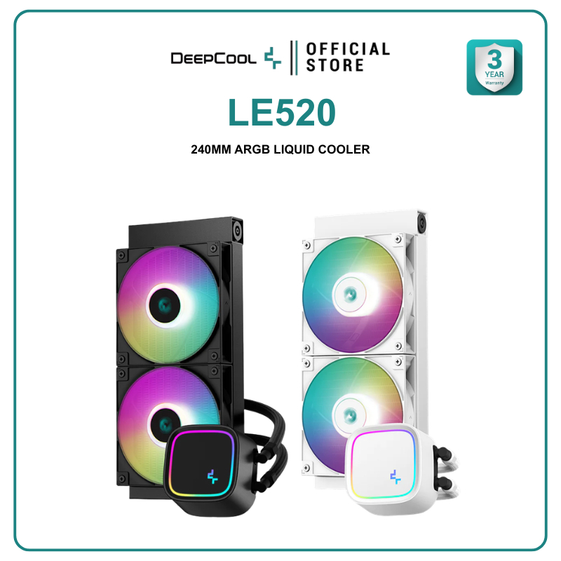 DEEPCOOL - CPU COOLER LE520 / LE520 White รับประกัน 3 ปี