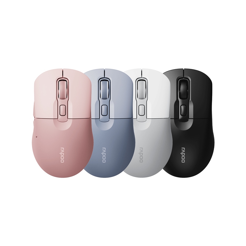 Mouse (เมาส์ไร้สาย) Rapoo M308 Multi-mode Wireless Mouse