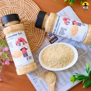 งาขาวคั่ว งาดำคั่ว งาคั่วแบบผสม งาโรยหน้าอาหาร Roasted sesame