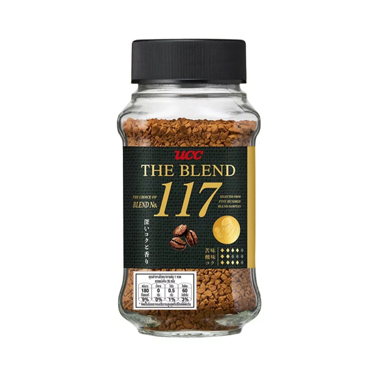 UCC The Blend 117 Strong & Mild Instant Coffee (Japan Imported) ยูซีซี 117 กาแฟสำเร็จรูป 70g.