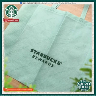 Exclusive『Starbucks®』กระเป๋าสะพายแคนวาส สตาร์บัคส์ รีวอร์ด โกลด์เมมเบอร์ | Starbucks Rewards Gold Member Canvas Tote Bag