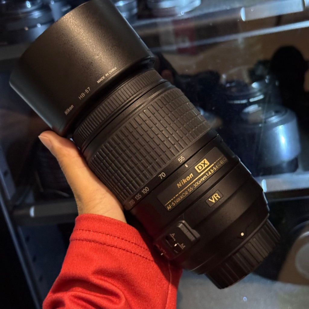 Nikon zoom lens 55-300mm เลนส์ นิคอน 55-300