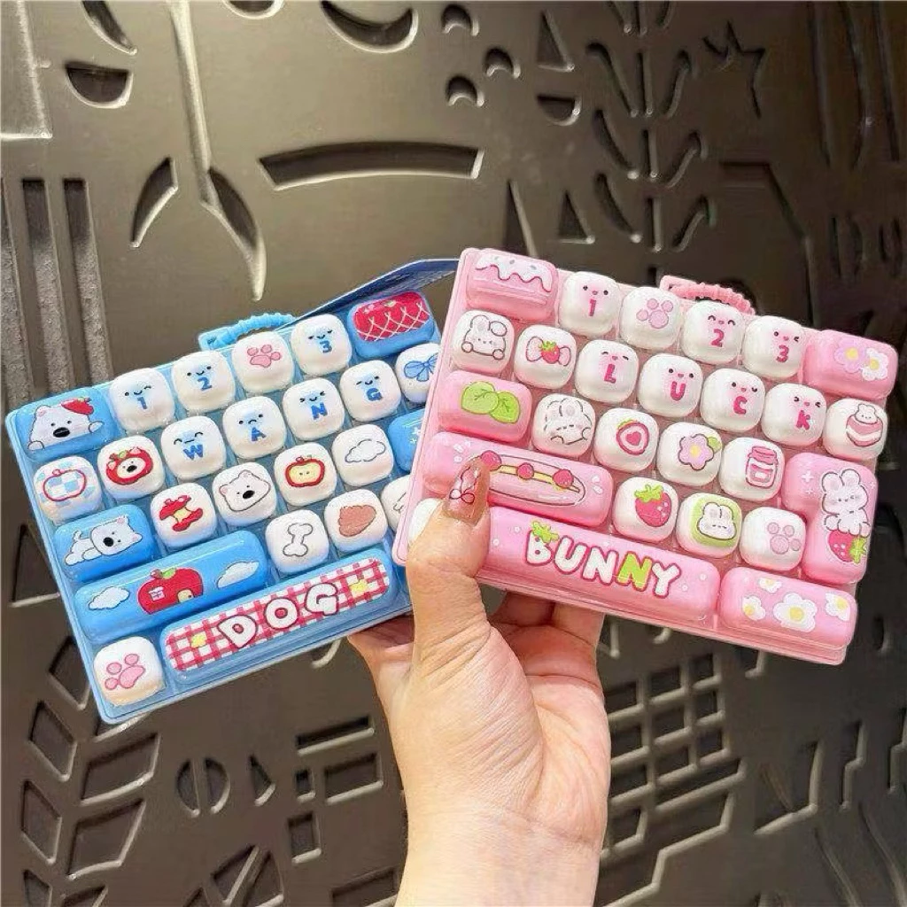 พร้อมส่งในไทย ส่งด่วน พวงกุญแจคีย์บอร์ด แป้นพิมพ์เสียงชัดเจน กดครายเครียด ของเล่น กดเพลินๆ มี2รุ่น มีไฟกับไม่มีไฟ thumbnail 9