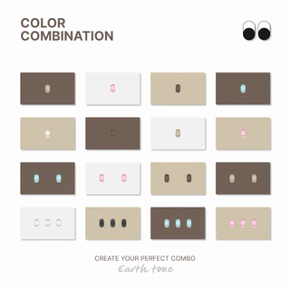 MOODI. กรอบสวิตช์ไฟ 2 ปุ่ม เนื้อแมท Light Switch Cover แต่งบ้าน แต่งคอนโด ติดง่ายไม่ต้องเจาะ