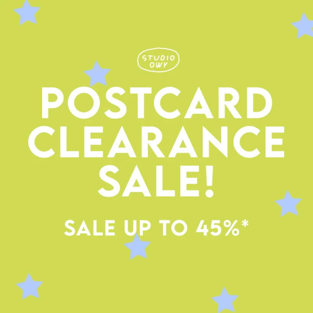 CLEARANCE SALE! : Postcard โปสการ์ดลดราคา | 15-30 บาทเท่านั้น
