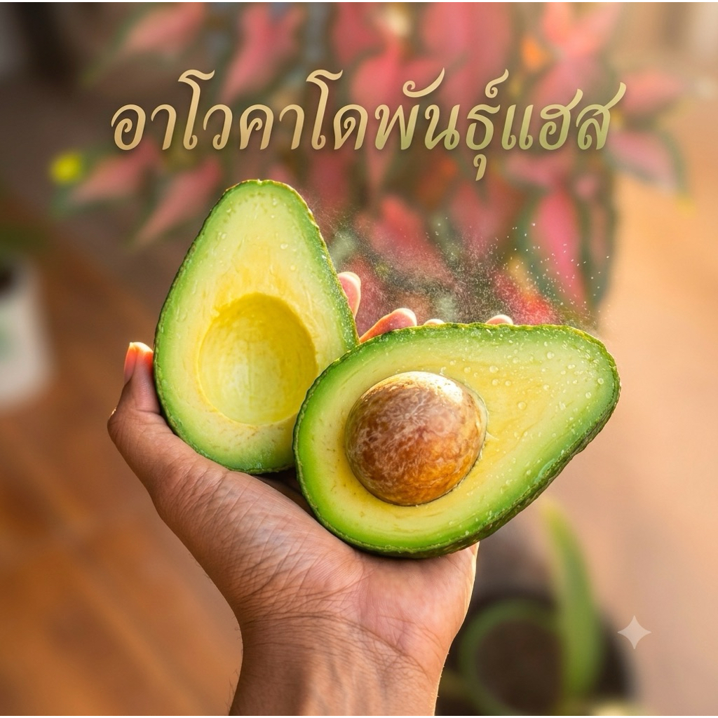 อะโวคาโด้พร้อมส่งราชาแฮส 1 กิโลกรัม ส่งตรงจากสวน ราคาถูกผลไม้ดี เนื้อ เหนียว มัน หนึบ ติดคอ