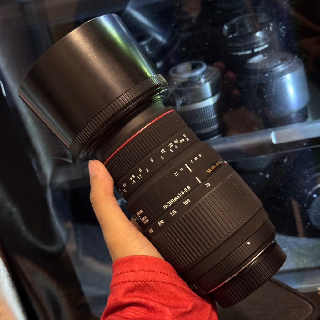 sigma lens 70-300mm เลนส์สำหรับกล้องนิคอน 70-300