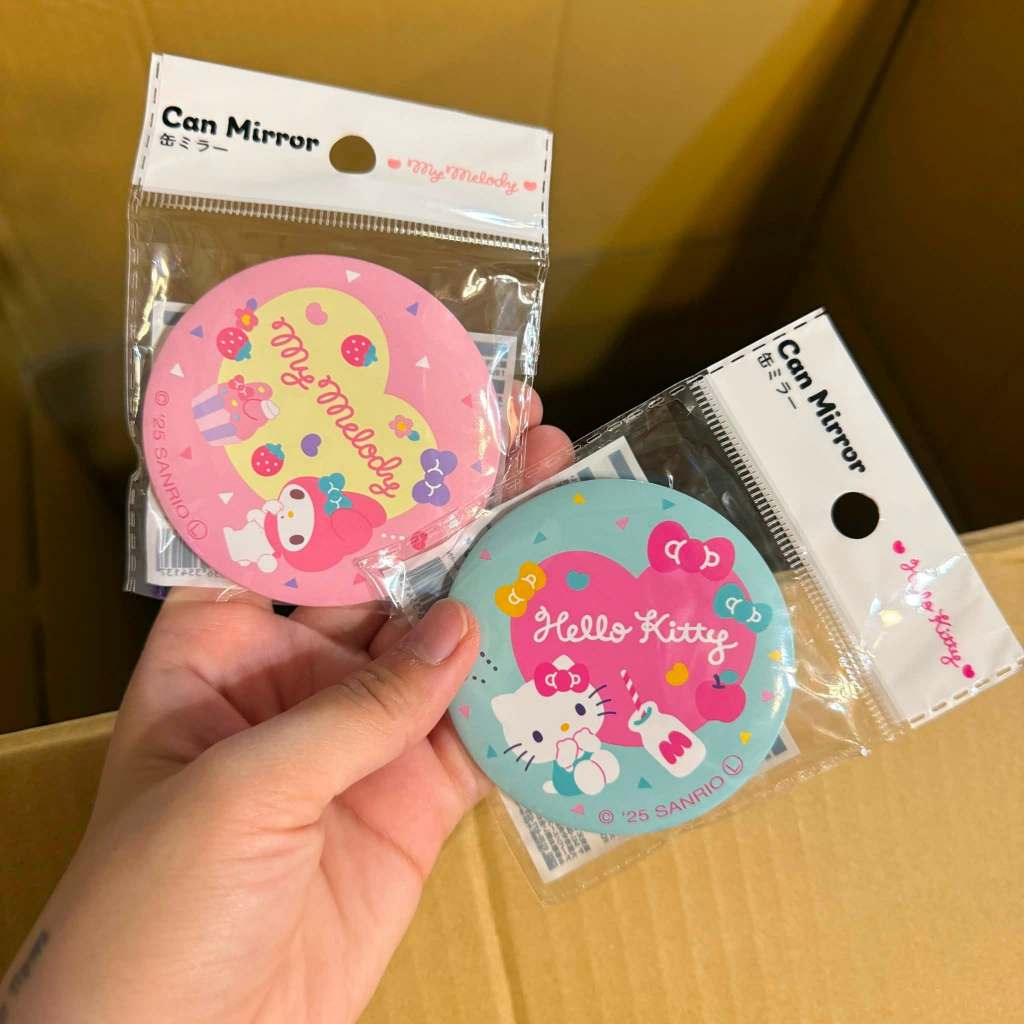 กระจกพกพา sanrio daiso japan มาใหม่ พร้อมส่งง!