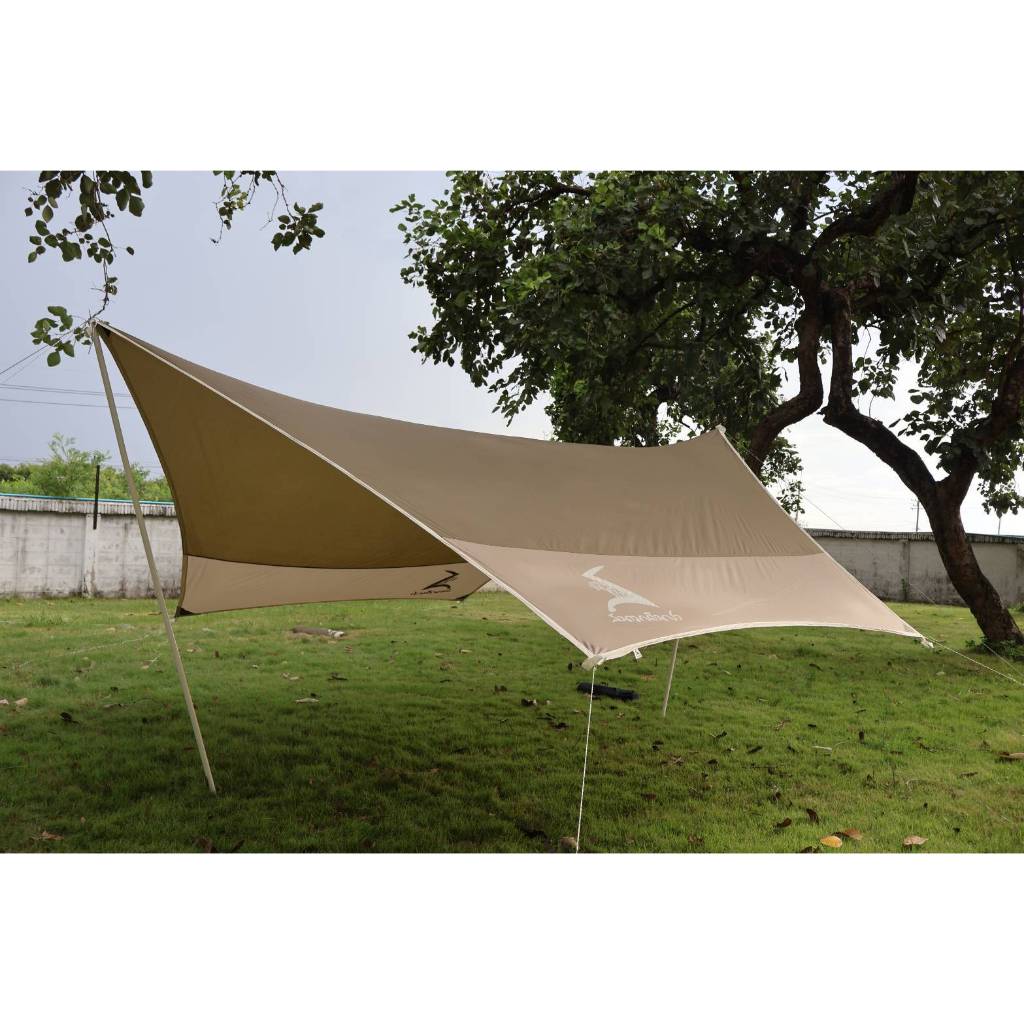 Field and Camping Tarp B - สีโอลีฟ