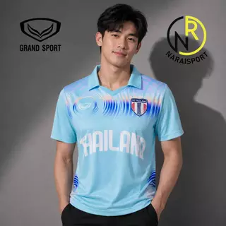 ***ของแท้ส่งไว***Grand sport เสื้อกีฬา ผ้าไมโครเกรดพรีเมียมพิมพ์ลาย ผ้าเบาสบายใส่ไม่ร้อนสีไม่ตกใส่ได้ทั้งชายหญิง 11002